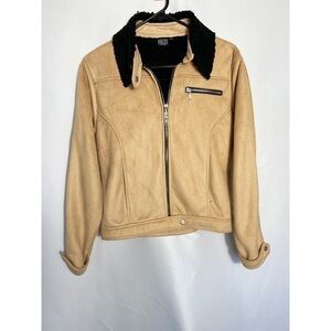 Nils Sportswear Faux Suede Jacket